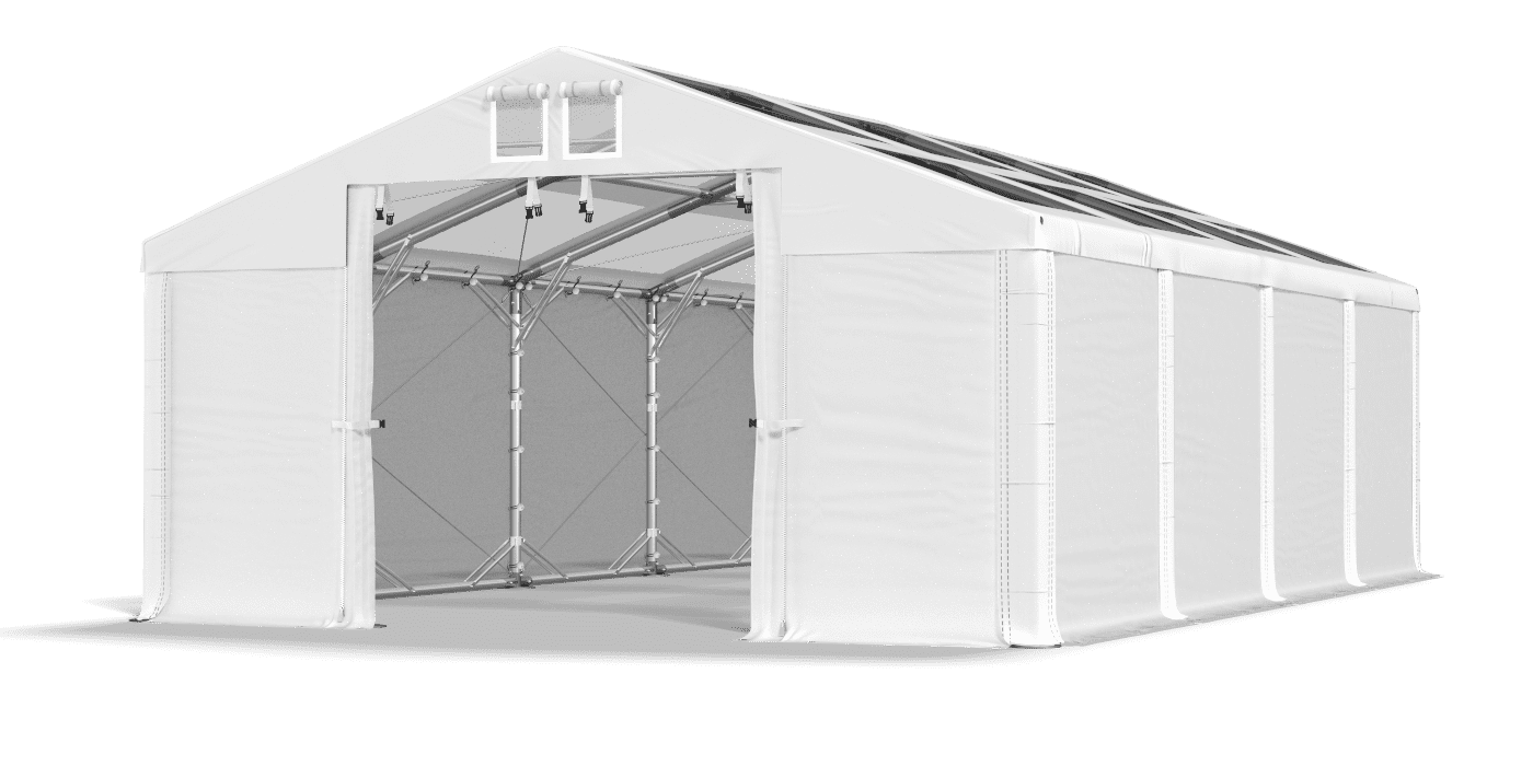 Ingresso tenda aperto