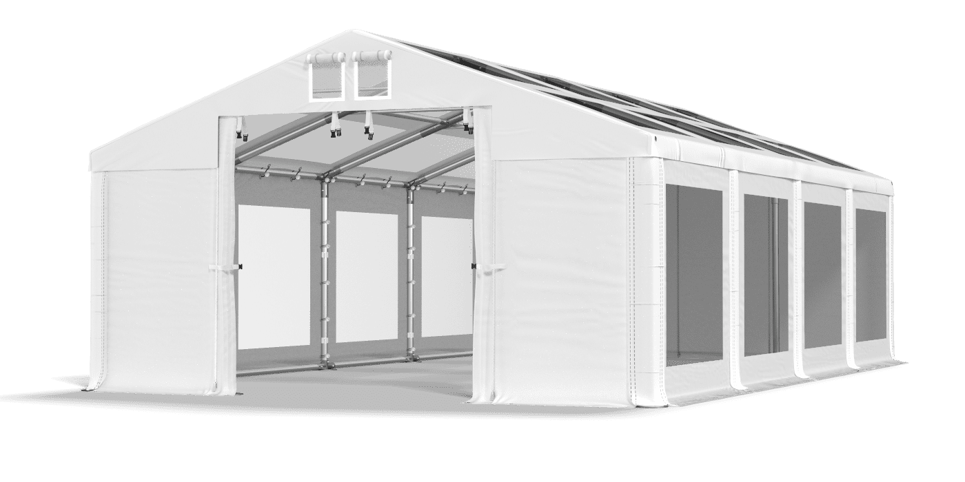 Ingresso tenda aperto