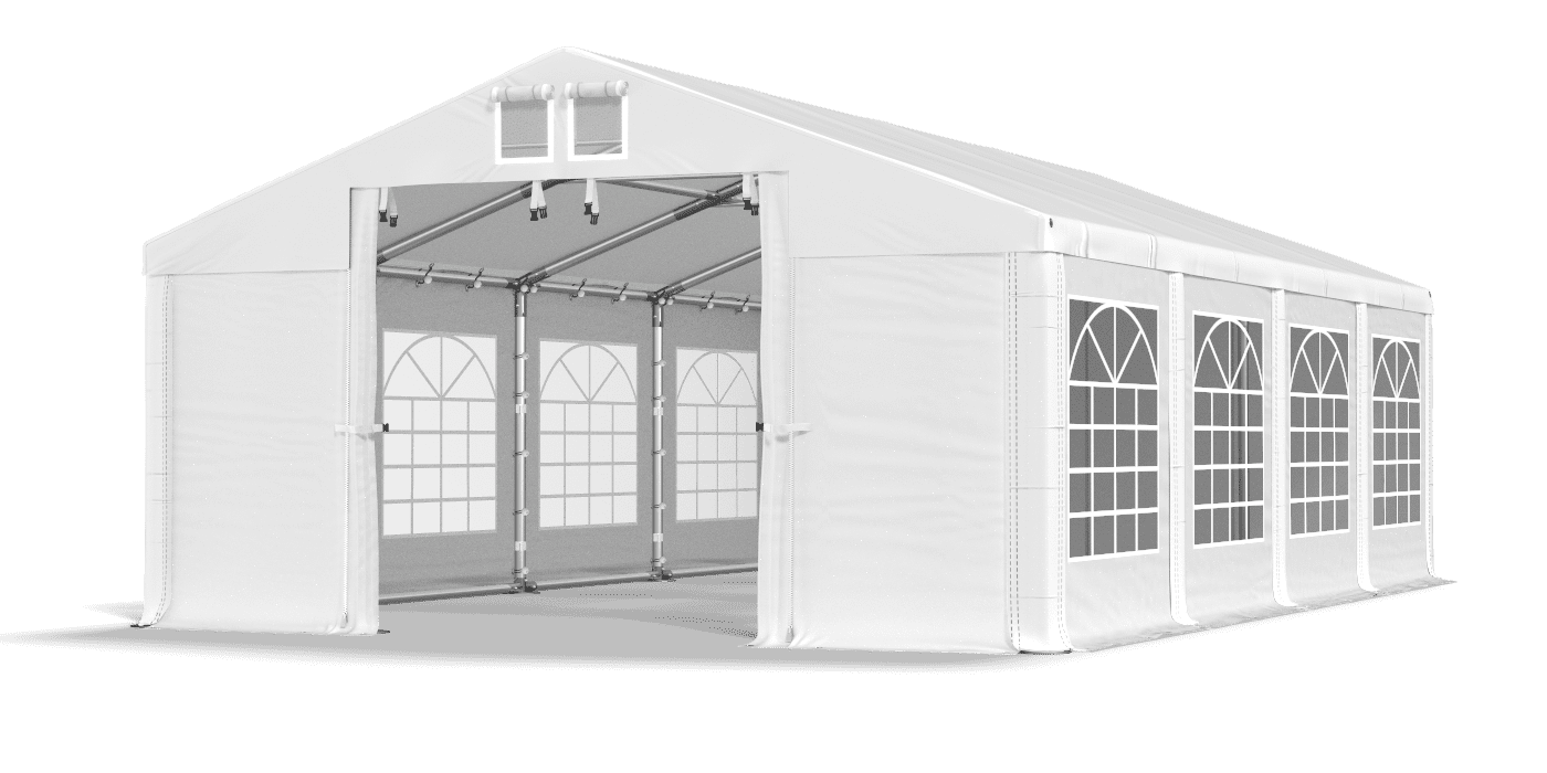 Ingresso tenda aperto