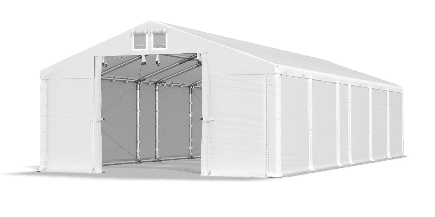 Ingresso tenda aperto