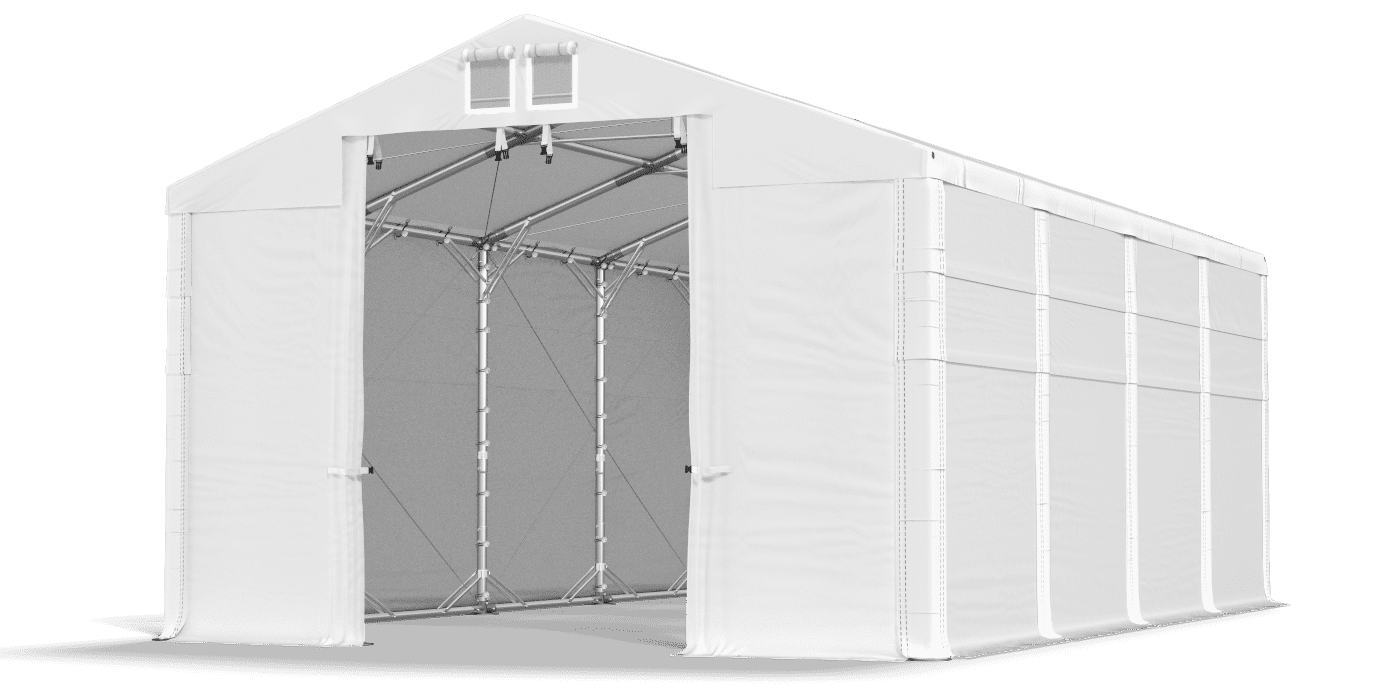 Ingresso tenda aperto