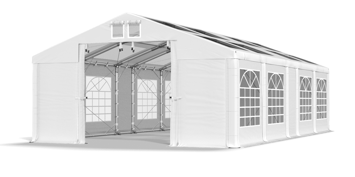 Ingresso tenda aperto