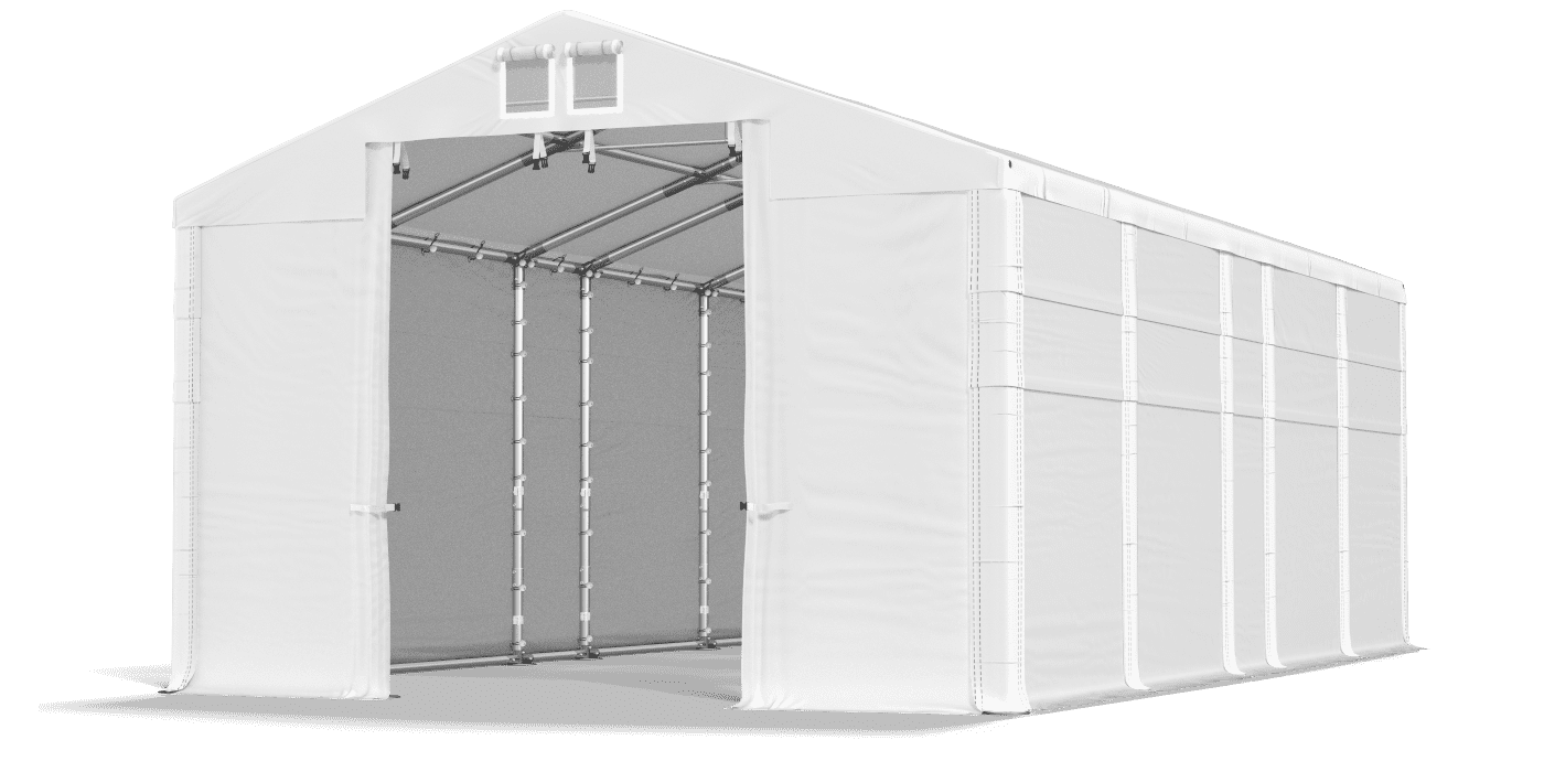 Ingresso tenda aperto